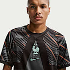 Jersey de fútbol de manga corta Nike Dri-FIT Replica para hombre Francia portero 2026 Stadium