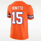 Nik Bonitto Denver Broncos Men's Nike Dri-FIT NFL Limited Jersey