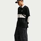 Jean noir Nike "Your Message Here" pour homme