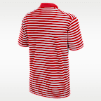 Polo universitario Nike Dri-FIT para hombre Ohio State Buckeyes Primetime Victory Striped