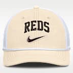 Gorra de rejilla Nike Dri-FIT de la MLB ajustable para hombre Cincinnati Reds Rise