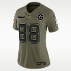 CeeDee Lamb Dallas Cowboys Salute to Service Women's Nike Dri-FIT NFL Limited Jersey