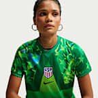 USMNT 2026 Stadium Goalkeeper Women's Nike Dri-FIT Soccer Replica Short-Sleeve Jersey