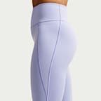 Nike Universa Women's High-Waisted 7/8 Leggings with No Front Seam