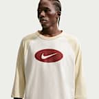 Nike Club Men's 3/4-Sleeve Raglan Top