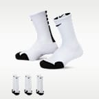 Nike Dri-FIT Elite Little Kids' Crew Socks (3 Pairs)