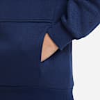 Nike Sportswear Club Fleece-pullover-hættetrøje til større børn