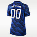 Jersey By You de fútbol Nike Dri-FIT Replica personalizable para mujer Francia local 2026 Stadium