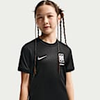 Korea x PEACEMINUSONE Big Kids' Short-Sleeve Soccer Top