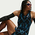Nike AeroSwift Men's Dri-FIT ADV Printed Running Vest
