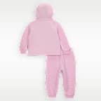 Nike Ready, Set! Conjunto de 2 piezas con joggers y sudadera con gorro para bebé