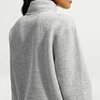 Nike Studio Fleece Medium Weight Women's 1/4-Zip Top