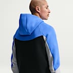 Chamarra Windrunner de tejido Fleece de cierre completo para hombre Nike Tech