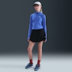 Nike One Dri-FIT-Skort mit hohem Bund (ältere Kinder, Mädchen)