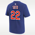 Juan Soto New York Mets Big Kid's Nike MLB T-Shirt