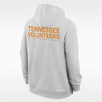 Sudadera con gorro universitaria Nike Dri-FIT de cierre completo para hombre Tennessee Sideline