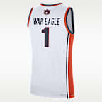 Auburn Replica Men's Nike College Basketball Jersey