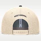 West Virginia Primetime Rise Men's Nike Dri-FIT College Trucker Adjustable Hat