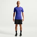 Ανδρική εφαρμοστή κοντομάνικη μπλούζα fitness Dri-FIT Nike Pro