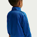 Conjunto infantil de 2 piezas Dri-FIT con ribetes y cierre completo Nike Propus Lifestyle