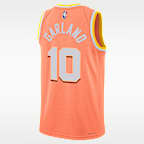 Jersey Nike de la NBA Swingman para hombre de Darius Garland de los Cleveland Cavaliers City Edition