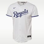 Bobby Witt, Jr. Kansas City Royals Baseline Big Kids' Nike MLB Home Replica Jersey