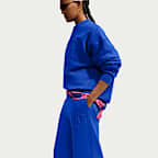 Nike Studio Fleece Medium Weight Women's Mid-Rise Wide-Leg Pants