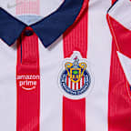 C.D. Guadalajara 2026/27 Stadium Home Little Kids' Nike Soccer Replica 3-Piece Kit
