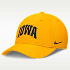 Gorra universitaria Nike Dri-FIT para hombre Iowa Classic Swooshflex