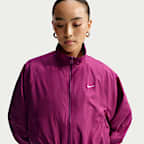 Chamarra deportiva Nike Sportswear oversized UV para mujer