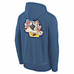 Milwaukee Brewers Authentic Collection City Connect Big Kids' Nike Therma-FIT MLB Pullover Hoodie