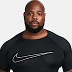 Playera de manga corta de corte ajustado para hombre Nike Pro Dri-FIT