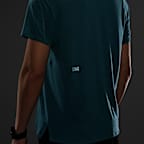 NikeLab | Running 男款羊毛混紡短袖上衣