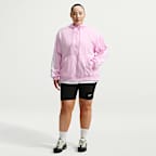 Nike Sportswear Classic Wovens Women's Loose UV Hooded Jacket (Plus Size)