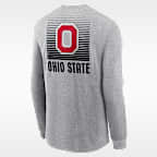 Ohio State Primetime Men's Nike College Long-Sleeve T-Shirt