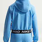 Nike Pro Fleece Big Kids' (Girls') Dri-FIT Full-Zip Hoodie