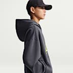 Sudadera con gorro de tejido Fleece para niños talla grande Nike ACG