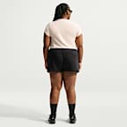 Playera cropped entallada para mujer (talla grande) Nike Sportswear Chill Knit