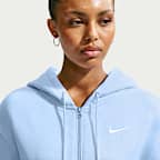 Nike Sportswear Phoenix Fleece Women's Loose Full-Zip Cropped Hoodie