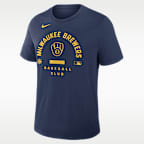 Milwaukee Brewers Authentic Collection Early Work Men's Nike Dri-FIT MLB T-Shirt