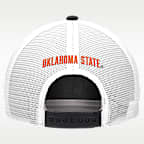 Oklahoma State Sideline Rope Men's Nike College Trucker Adjustable Hat