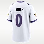 Jersey Nike de la NFL Game para hombre Roquan Smith Baltimore Ravens