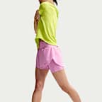 Nike Flow Women's Dri-FIT High-Waisted 2-in-1 Running Shorts