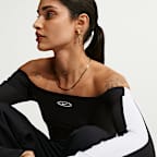 Nike Sportswear Part superior cenyida de màniga llarga amb espatlles descobertes - Dona