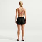 Shorts para salida de alberca texturizados de felpa para mujer Nike Swim Breaker