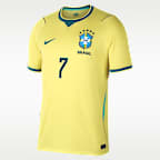 Vinícius Júnior Brazil National Team 2026 Stadium Home Men's Nike Dri-FIT Soccer Jersey