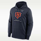 Chicago Bears Men's Nike Therma NFL Pullover Hoodie
