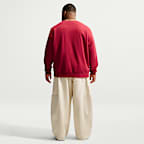 Sudadera de cuello redondo de tejido Fleece para hombre Nike Club