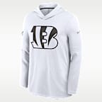 Cincinnati Bengals Alt Men's Nike Dri-FIT NFL Long-Sleeve Hooded Top