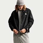 Veste de coach en velours côtelé Nike Sportswear Club pour homme